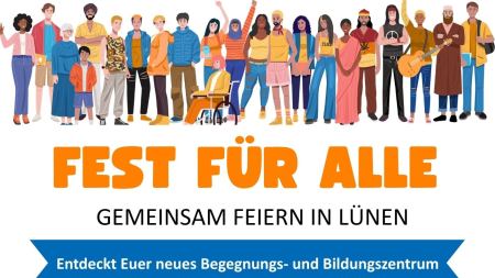 Bild: Ankündigung Fest für alle am 20.06.2026