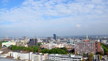 Stadt Dortmund aus der Vogelperspektive
