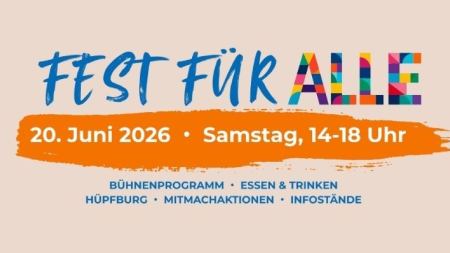Bild: Ankündigung des Fests für alle am 20. Juni 2026 in Lünen