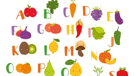Gemüse-Alphabet
