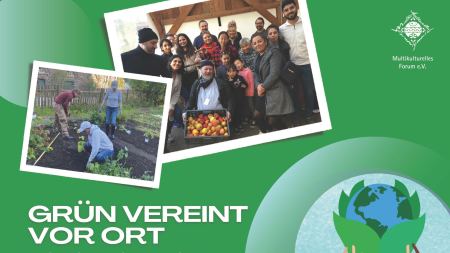 Broschüre "Grün Vereint vor Ort" Titelseite der Broschüre "Grün Vereint vor Ort"
