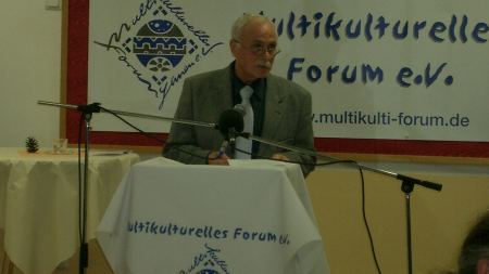 Redner beim Multi Kulti Preis 2007