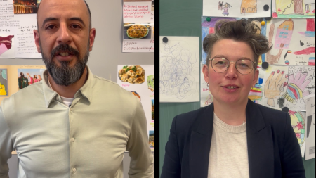 Unsere Berater*innen Radhouan Tayech und Agnes Yavari