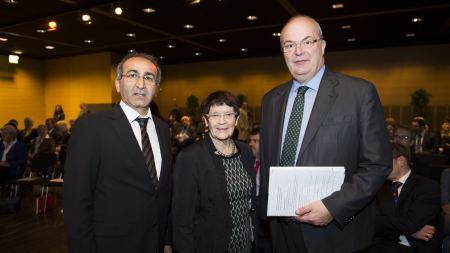 Kenan Küçük, Rita Süßmuth und Thomas Hunsteger-Petermann beim IWP 2013