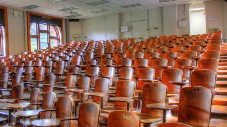 Hörsaal in einer Universität