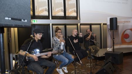 Musikgruppe beim IWP 2014