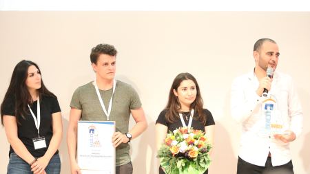 Preisträger des Multi-Kulti-Preises 2019: Medidus - Medizinische Flüchtlingshilfe Düsseldorf bei der Preisverleihung