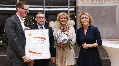 Besondere Anerkennung für Fiege Mega Center Logistik GmbH