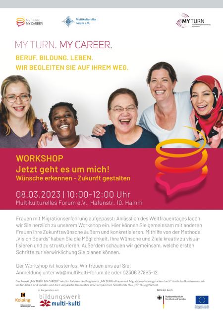 My Turn-Flyer Wünsche erkennen Hamm