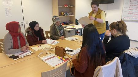 Bewerbungstraining im Projekt MY TURN. MY CAREER