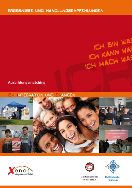 Broschüre "ICH: INTEGRATION UND CHANCEN – Ausbildungsmatching"