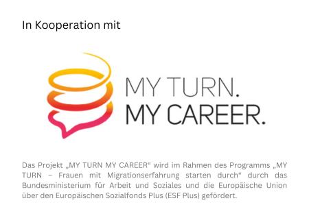 In Kooperation mit MY TURN. MY CAREER.