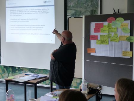 Vortrag zum Thema Arbeitsausbeutung und Menschenhandel