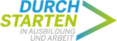 Logo Durchstarten in Ausbildung und Arbeit