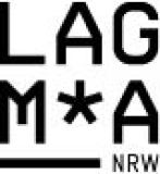 Schriftzug LAGM*A NRW
