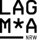 Schriftzug LAGM*A NRW