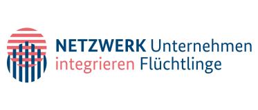 Logo Netzwerk Unternehmen integrieren Flüchtlinge