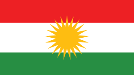 kurdische Flagge