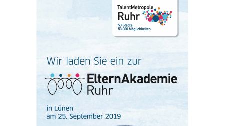 Veranstaltungsflyer zur ElternAkademie in Lünen