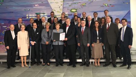 Die Mitglieder der Initiative kulturelle Integration