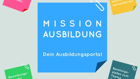 Plakat zur Mission Ausbildung