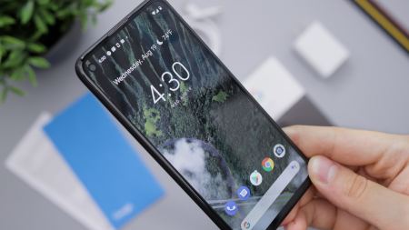 Smartphonedisplay mit Apps